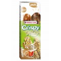 Crispy, палочки с попкорном и орехами для крыс и мышей / Versele-Laga (Бельгия)