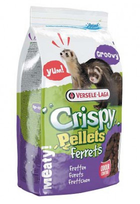 Crispy Pellets Ferrets, гранулированный корм для хорьков / Versele-Laga (Бельгия)