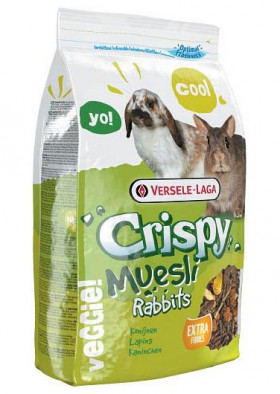 Crispy Muesli Rabbits, корм для кроликов / Versele-Laga (Бельгия)