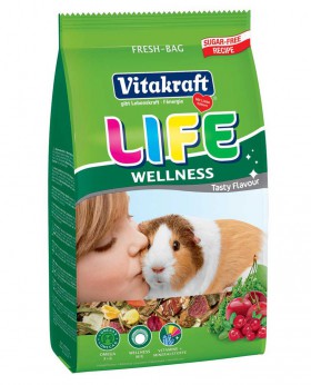 Life Wellness, оздоровительный корм для морских свинок / Vitakraft (Германия)