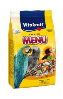 Premium Menu, основной корм для крупных попугаев / Vitakraft (Германия)