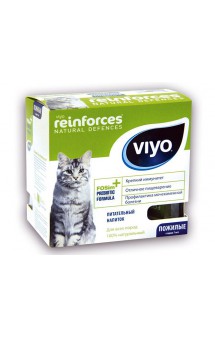 Viyo Reinforces Cat Senior пребиотический напиток для пожилых кошек / VIYO (Бельгия)