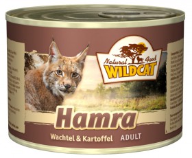 Wildcat Hamra Хамра, консервы для кошек с перепелкой и бататом / Wolfsblut (Германия)