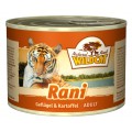 WildCat Rani, Рани, консервы для кошек с мясом Утки, Фазана, Индейки и бататом / Wolfsblut (Германия)