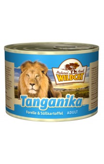 WildCat Tanganika, Танганика, консервы для кошек с Форелью и сладким Картофелем / Wolfsblut (Германия)