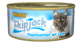 WildCat SkipJack, филе Тунца с Лососем / Wolfsblut (Германия)