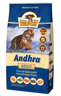 WildCat Andhra, Андхра, сухой корм для кошек с Рыбой / Wolfsblut (Германия)