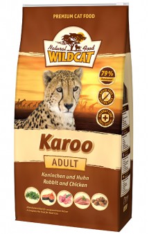 WildCat Karoo, Кару, сухой корм для кошек с Кроликом / Wolfsblut (Германия)