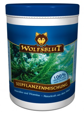 Seepflanzenmishung, Морские водоросли, пищевая добавка для собак / Wolfsblut (Германия)