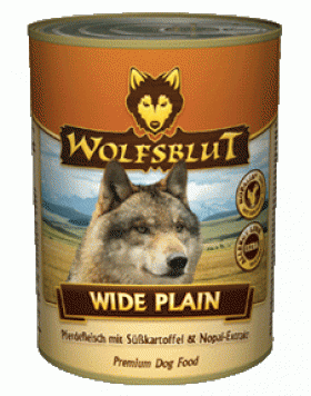 Wolfsblut Wide Plain Широкая равнина, консервы для собак с Кониной и Бататом. / Wolfsblut (Германия)
