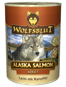 Wolfsblut Alaska Salmon Adult, Аляскинский лосось, консервы для взрослых собак с Лососем./ Wolfsblut (Германия)