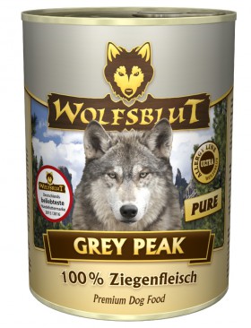 Wolfsblut Grey Peak PURE, Седая вершина, консервы для собак с Козлятиной / Wolfsblut (Германия)