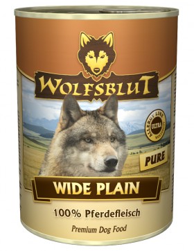 Wolfsblut Wide Plain PURE, Широкая равнина, консервы для собак с Кониной / Wolfsblut (Германия)