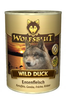 Wolfsblut Wild Duck, Дикая утка, консервы для собак / Wolfsblut (Германия)