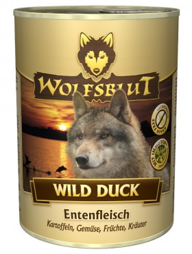 Wolfsblut Wild Duck, Дикая утка, консервы для собак / Wolfsblut (Германия)