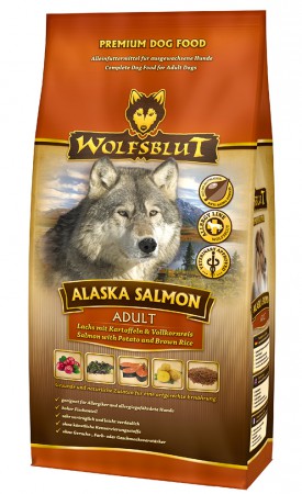 Wolfsblut Alaska Salmon, Аляскинский лосось, корм для собак с Лососем и картофелем / Wolfsblut (Германия)