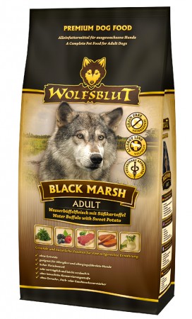 Wolfsblut Black Marsh, Черное болото, корм для собак с мясом Буйвола и Тыквой / Wolfsblut (Германия)