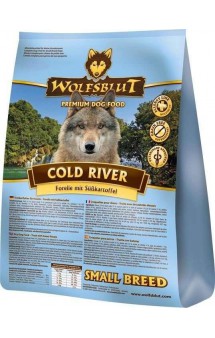 Wolfsblut Cold River Small breed, Холодная река, корм для собак мелких пород с Форелью и Бататом / Wolfsblut (Германия)