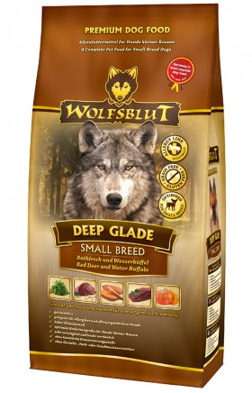 Wolfsblut Deep Glade Small Breed, Дальняя поляна, корм для собак мелких пород, с Олениной и Буйволом / Wolfsblut (Германия)