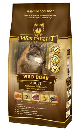 Wolfsblut Wild Boar Adult, корм для собак Дикий кабан / Wolfsblut (Германия)