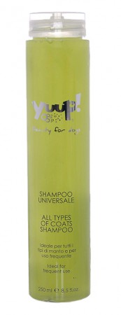 Home All Types of Coats Shampoo Шампунь 100% растительный с алое вера, прополисом и белой ивой / Yuup! (Италия)