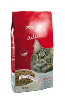 Bewi Cat ADULT, корм для взрослых кошек, с Курицей / Bewital Petfood (Германия)