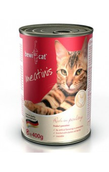 Bewi Cat Meatinis, консервы для кошек, с Курицей / Bewital Petfood (Германия)