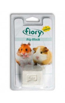 Big-Block, био-камень для грызунов, с Селеном, 55 г / fiory (Италия)