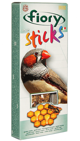 Sticks Esotici, палочки для экзотических птиц с Медом / fiory (Италия)
