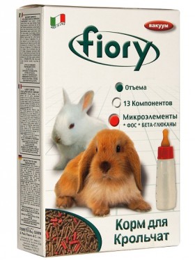 Poppypellet, Корм для подрастающих крольчат / fiory (Италия)