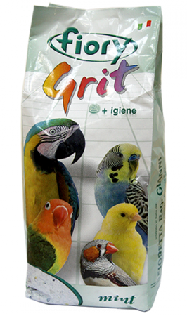 Grit Mint, песок для птиц с ароматом Мяты / fiory (Италия)