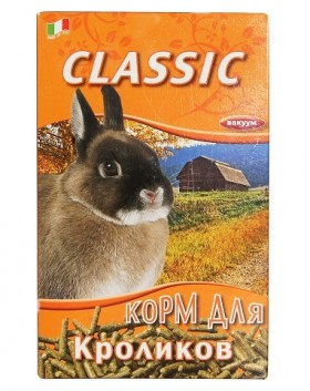 Classic, корм для кроликов, гранулированный / fiory (Италия)