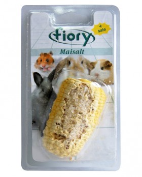 Maisalt, био-камень для грызунов, с солью, в форме кукурузы / fiory (Италия)
