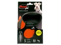 Limited Edition Neon Reflect, рулетка для собак, оранжевая, трос, 5 м / flexi (Германия)