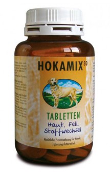 Hokamix 30 Tabletten, комплексная дополнительная добавка для собак, таблетки / Hokamix (Германия)