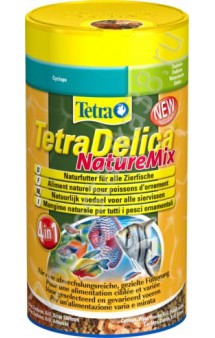 TetraDelica NatureMix корм для всех видов рыб / Tetra (Германия)