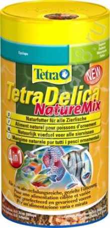 TetraDelica NatureMix корм для всех видов рыб / Tetra (Германия)