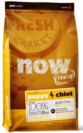 NOW FRESH Grain Free Puppy, корм для щенков / Petcurean (Канада)
