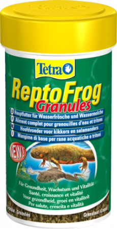 Tetra ReptoFrog Granules основной корм для водных лягушек и тритонов / Tetra (Германия)