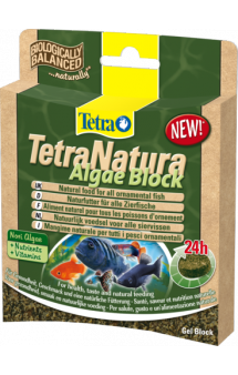 TetraNatura Algae Block  - корм для любых рыб с водорослями / Tetra (Германия)