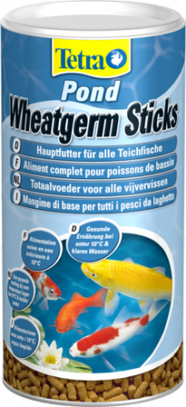Tetra Pond Wheatgerm Sticks - корм для прудовых рыб низких температур, плавающий / Tetra (Германия)