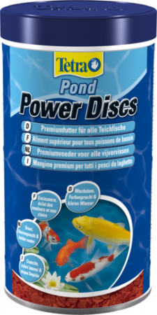 Tetra PowerDiscs - корм для прудовых рыб для улучшения окраса / Tetra (Германия)