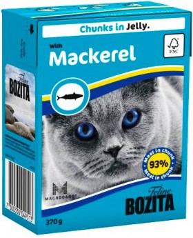Bozita Chunks in Jelly with Mackerel / BOZITA (Швеция)