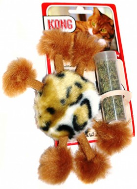 Игрушка для кошек Пушистый помпон / KONG (США)