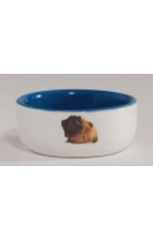 Миска керамическая с изображением морской свинки, голубая / I.P.T.S.(Нидерланды)