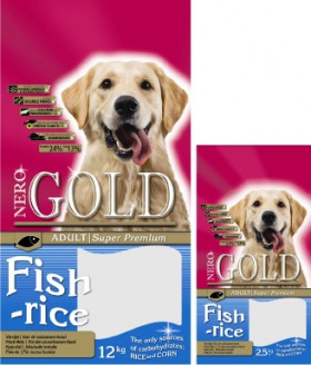 Adult Fish and Rice 24/13, корм для собак, на основе Рыбы / Nero Gold (Нидерланды)