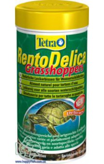 Tetra ReptoDelica Grasshopers лакомство для водных черепах / Tetra (Германия)
