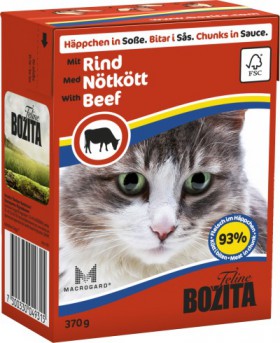 Bozita Chunks in Sauce with Beef / BOZITA (Швеция)