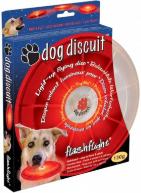 Светящийся  летающий диск  Dog Discuit / Nite Ize (США)