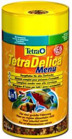 TetraDelica Menu - корм для всех видов рыб / Tetra (Германия) 